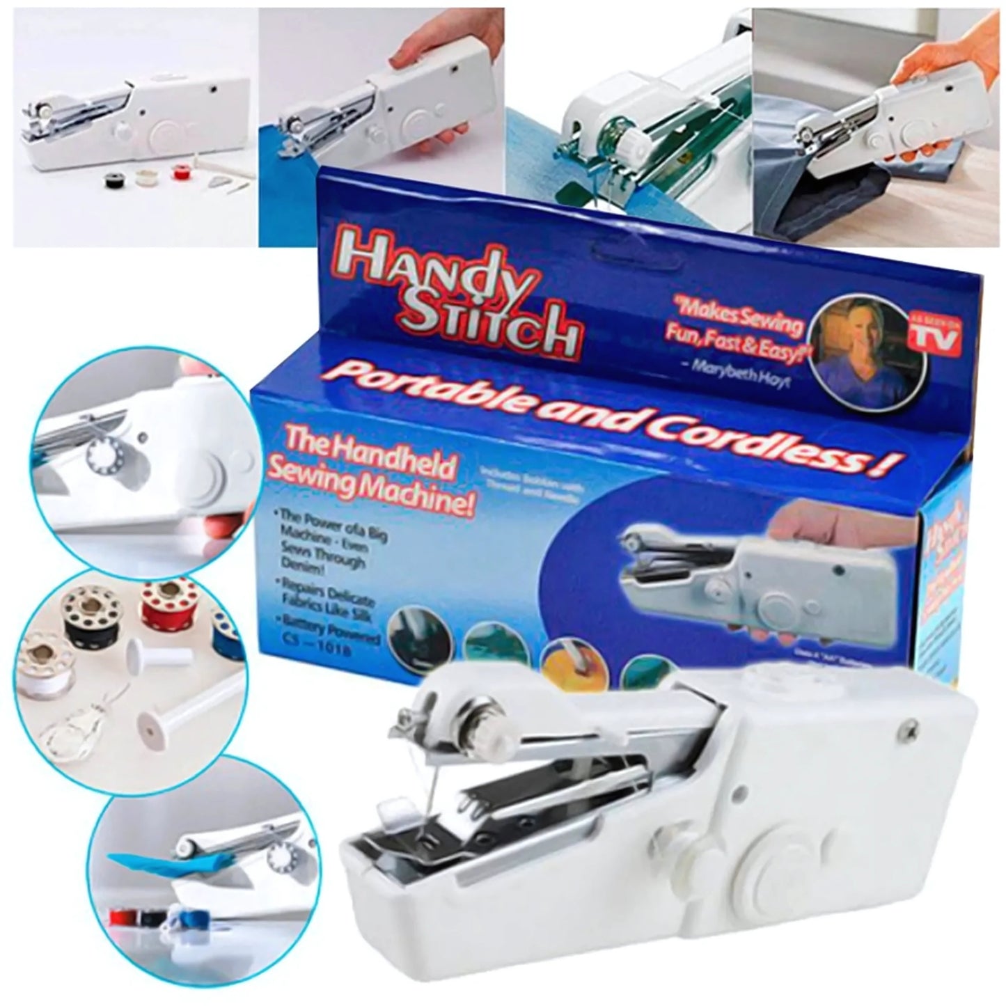 MAQUINA DE COSER PORTATIL