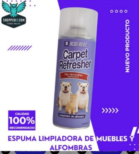 ESPUMA LIMPIADORA DE MUEBLES Y ALFOMBRAS